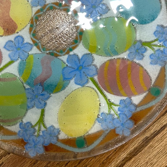 (Host Pick) Beautiful Peggy Karr (Extremely RARE) Easter Egg Design 12” - Picture 2 of 3